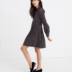 Madewell Star Tie Neck Dress